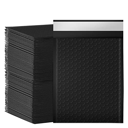 Bubble Mailers, 6x9 Inch Padded Bubble Mailers Pack of 100 Bubble Envelopes Opaque Self Seal Adhesive Waterproof Bags for Shipping and Packaging (Black, 6x9-100Pc) - color: Black, size: 6x9-100Pc