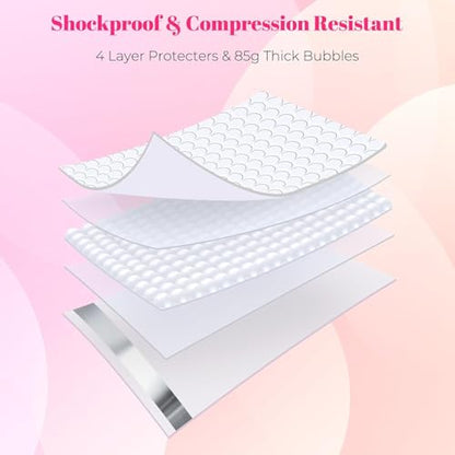 METRONIC Bubble Mailers 10x13" Padded Envelopes White 500Pack Waterproof - color: White, size: 10x13" 500PC