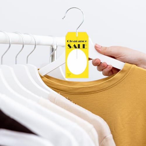 “Clearance Sale” Price Tag with Slit | 2.375" x 4.75", Pack of 500