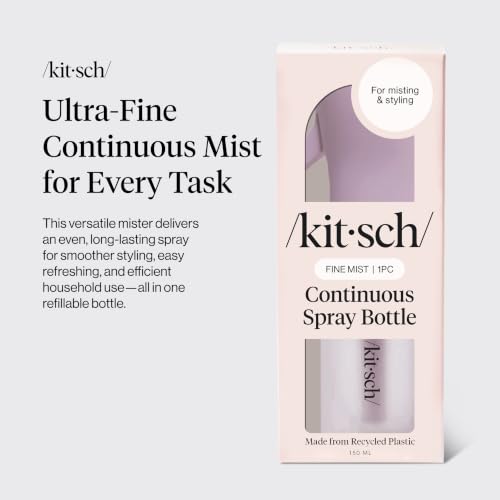 Kitsch Continuous Spray Bottle for Hair – Sheer Violet, 150ml - color: Sheer Violet