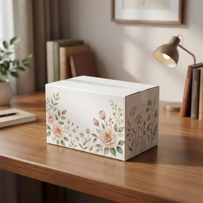 CRUGLA 12x8x7 Shipping Boxes 15 Pack, White Corrugated Cardboard Boxes with Side-Lock and Pre-Applied Double-Sided Tape, Easy Assemble Packing Mailer Boxes for Small Business Shipping - size: 12x8x7 Inch 15 Pack