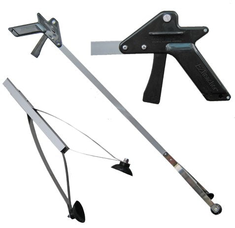 ArcMate EZ Reacher - Heavy Duty Grab-It Reaching Tool - Grabber Reacher with 4.5 Inch Jaws, Can Lift a Dime to 8 lb. Brick, Lightweight, Sturdy, Ideal for Commercial, Maintenance, Seniors, 32" (32S) - size: 32 Inch (Pack of 1)