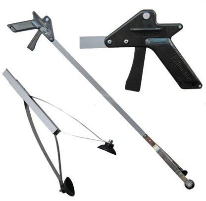 ArcMate EZ Reacher - Heavy Duty Grab-It Reaching Tool - Grabber Reacher with 4.5 Inch Jaws, Can Lift a Dime to 8 lb. Brick, Lightweight, Sturdy, Ideal for Commercial, Maintenance, Seniors, 32" (32S) - size: 32 Inch (Pack of 1)