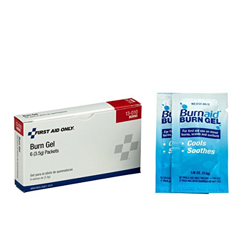 Pac-Kit 13-010 Burn Gel Packet, 0.12 Ounce (Pack of 6)