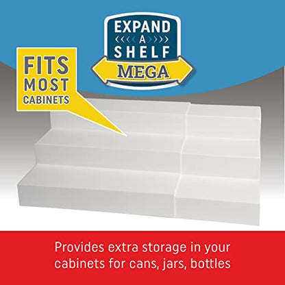 Dial Industries 3 Tier Expandable Pantry Cabinet Shelf Organizer, Mega - size: Mega