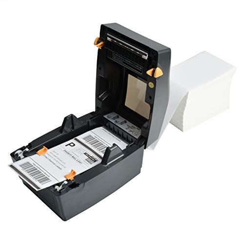 4x6 Thermal Labels, FungLam 2000 Fanfold 4" x 6" Direct Thermal Shipping Labels, Thermal Printer Labels with Perforated line, Permanent Adhesive, Compatible Zebra, Rollo Label Printer - size: 4" x 6" - 2000 Labels