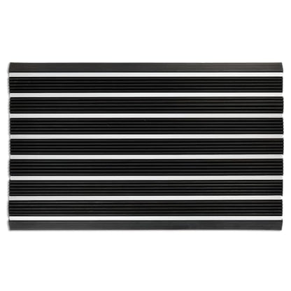 Ecomills Alumat Aluminum Doormat, 22.8" x 35.8", Black - size: 1'11" x 2'11" (Rectangular)