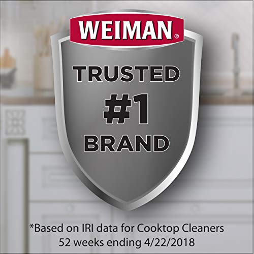 Weiman Glass & Ceramic Cooktop, Stove Top & Oven Cleaner Kit