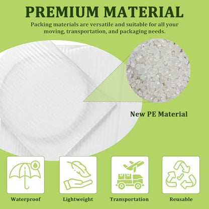 200PCS Foam Pouches with 4 Size (12x12", 10x10", 8x8", 6x6") - color: TW-four-size