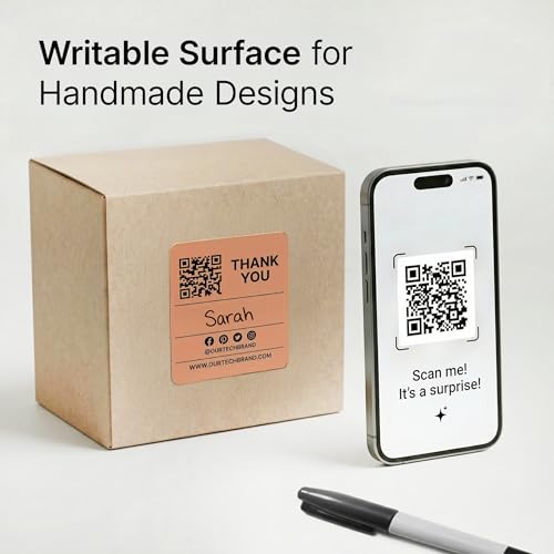 2" X 2" Matte White Printable Labels (30 Sheets, 600 Stickers) - size: 2" X 2"