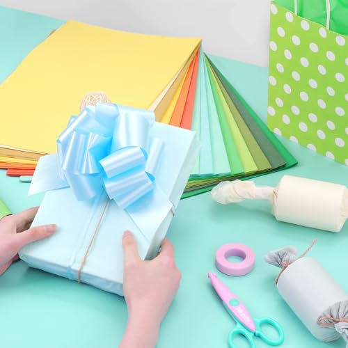 TUXIYA 1000 Sheets Tissue Paper,40-Color 14"X20" Tissue Paper for Gift Bags - size: 1000P