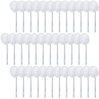 Zhehao 80 Pcs Toilet Bowl Brush, Soft Swab Toilet Mop Bulk