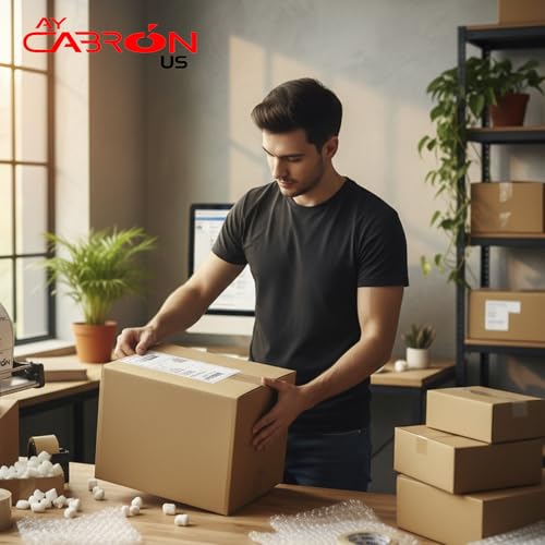 Ay Cabron™ Professional-Grade 4" x 6" Thermal Shipping Labels – Weather-Resistant Adhesive - Barcode & Address Compatible | 500 Labels per Roll - 4" x 6" (100 x 150 mm) - 1 ROLL = 500 Labels