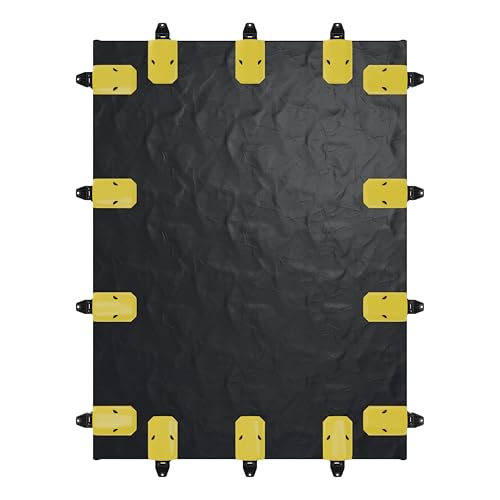 Justrite Rigid-Lock QuickBerm®, 6' x 8' x 12" - size: 6' x 8'