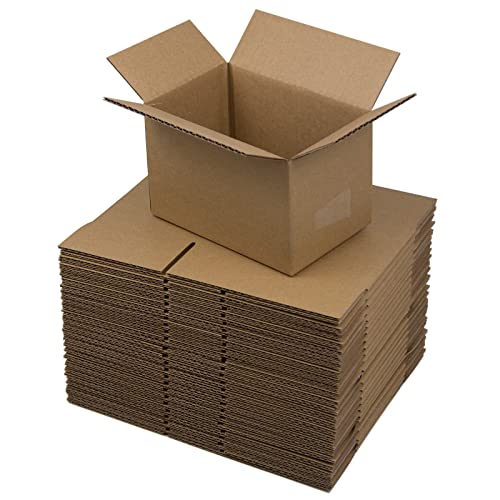 SUNLPH Shipping Boxes 6x4x4 Inches Small Corrugated Cardboard Boxes, 25 Pack - size: 6 x 4 x 4 inch