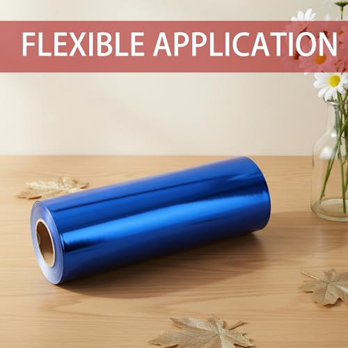 Shiny Waterproof Ribbon,Curling Ribbon for Gifts Package Wrapping,Crafting. (Blue, 8inch x 25yards) - color: Blue, size: 8inch x 25yards