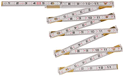 Crescent Lufkin 5/8" X 6' Red End® Engineer's Scale Wood Rule | 1066DN