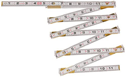 Crescent Lufkin 5/8" X 6' Red End® Engineer's Scale Wood Rule | 1066DN