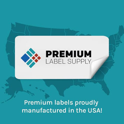 Premium Label Supply Waterproof White Inkjet Sticker Paper – 8.5" x 11" Full Sheet Labels – Inkjet Printers only – Similar to Vinyl – 500 Sheets - size: 500 Sheets