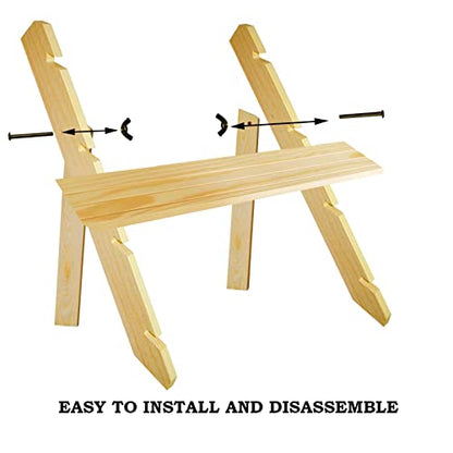 Display Riser, Earring Display Stands,Organizer For Vendor(4tier) - color: Log-4tier