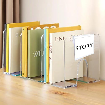 Diteje 40 Pack Wire Shelf Label Holder Shelving Tags with Paper Inserts