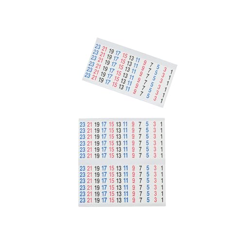 Klein Tools 56251 Wire Marker Book, 120/240V 3 Phase 1-48 - size: 1 Count (Pack of 1), style: 120/240V
