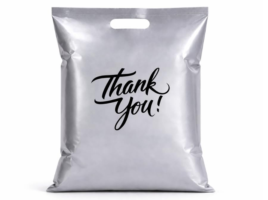 Infinite Pack Silver Plastic Merchandise Bags, 12x15, 1000pcs - color: Silver, size: 12" X 15", PACK OF 1000