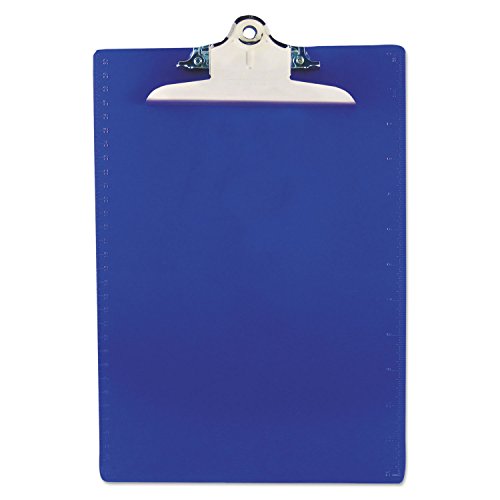 Saunders Recycled Plastic Clipboards, Blue, SAU21602 - color: Blue, size: Pack of 1