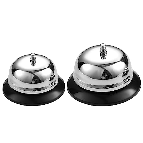 Metal Anti-Rust Desktop Call Bells Customer Service Bells Pet Training Bells Kitchen Tool For Table Desktop Counter, Small