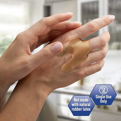 MED PRIDE Fabric Knuckle Bandages,Latex-Free,1.5x3 in,100-Count