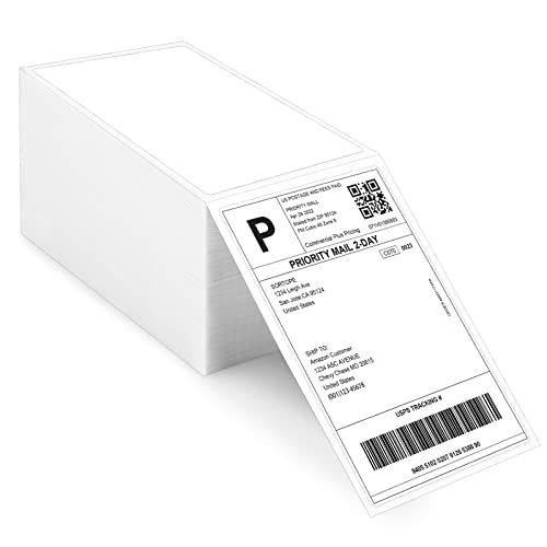 4x6 Direct Thermal Labels, 500 per Stack,BPA Free - size: Stack-500 Labels