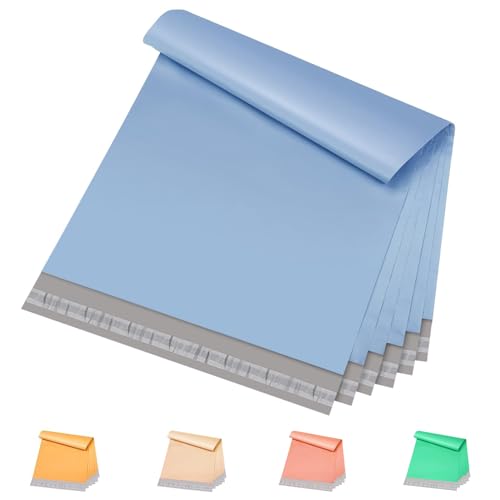 Metronic Poly Mailers 12x15.5 200PC Bulk Shipping Bags, Light Blue - color: Light Blue, size: 12x15.5 200PC