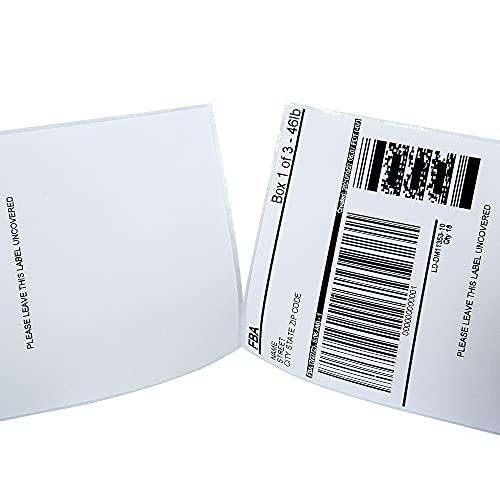 LLIKED 6000 4x6 Thermal Shipping Labels, Direct Fanfold Thermal Labels - size: 6000 Labels