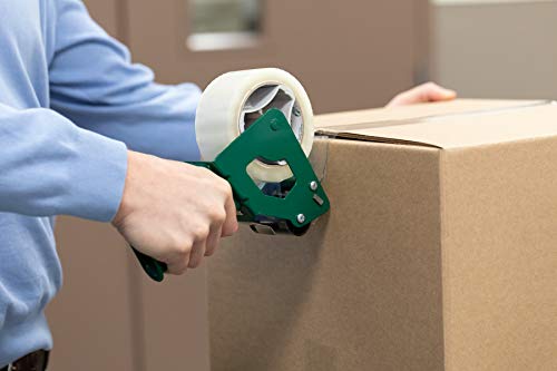 Duck Brand Standard Packaging Tape Refills - 4 Rolls of Clear Packing Tape - Shipping, Mailing and Moving Supplies - 3" Core - 1.88 Inch x 54.6 Yards, Clear (240238) (Pack of 3) - size: 12 Rolls, style: Refill