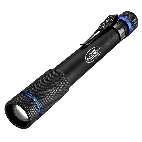 Police Security Aura Black LED Penlight - 270 Lumen - color: Black