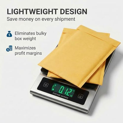 BOX USA 8 1/2 x 12" Kraft Bubble Mailers (25-Pack) - Brown Padded Envelopes, Self-Seal Shipping Bags for Small Business, Heavy Duty Cushioned Mailing Envelopes for Packaging and Shipping - size: 8-1/2x12" (25-Pack)