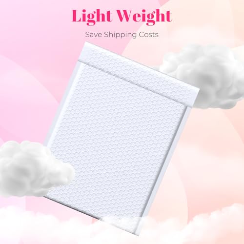 METRONIC Bubble Mailers 10x13" Padded Envelopes White 40 Pack Waterproof - color: White, size: 10x13" 40PC