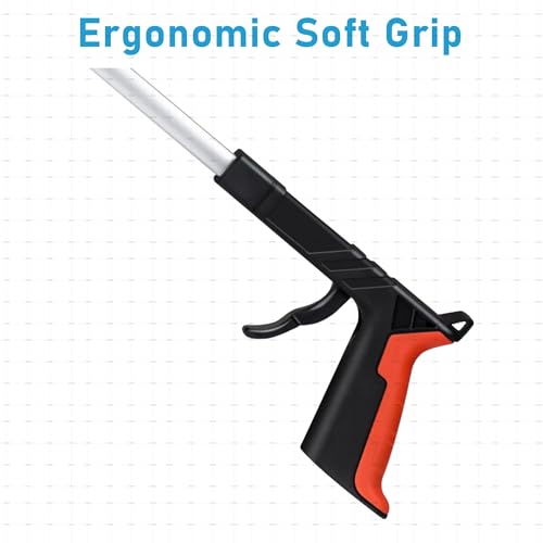 Grabber Reacher Tool, 32" Foldable, Orange, 2Pack - color: Orange3
