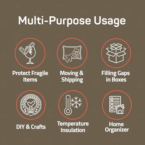 Bubble Wrap for Packing & Moving 1 Pack, 72 FT x 12” Bubble Cushioning Wrap with 3/16” Small Bubbles & 10 Fragile Stickers, Tear-Perforated Every 12”, Lightweight Protective Packaging for Moving - size: Small