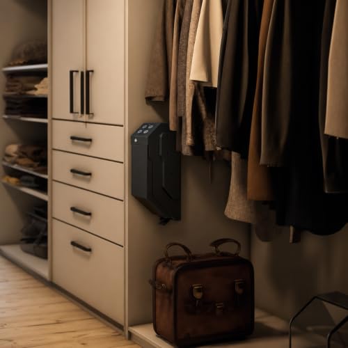 VERPROOF Keypad Gun Safe for Handgun, Pistol Safes, Small Gun Safe