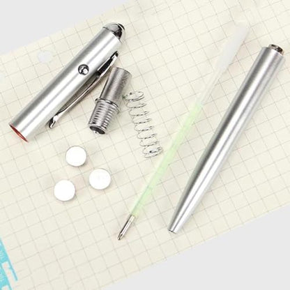 Money Checker Pen Marker Fake Bill Detector Pens for W/UV LED Light Easy to Check Counterfit Cash Detector Checkers Money Handling Products