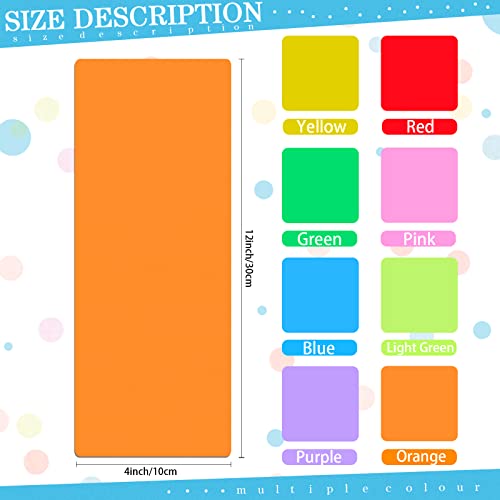 Spakon 24 Pack Library Book Dividers with Stickers, Shelf Markers