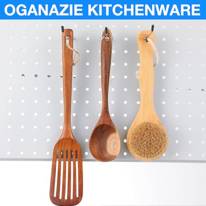Moxweyeni 8 Inch 100 Pcs Pegboard Hooks Peg Board Stainless Steel Hangers - size: 8 Inch