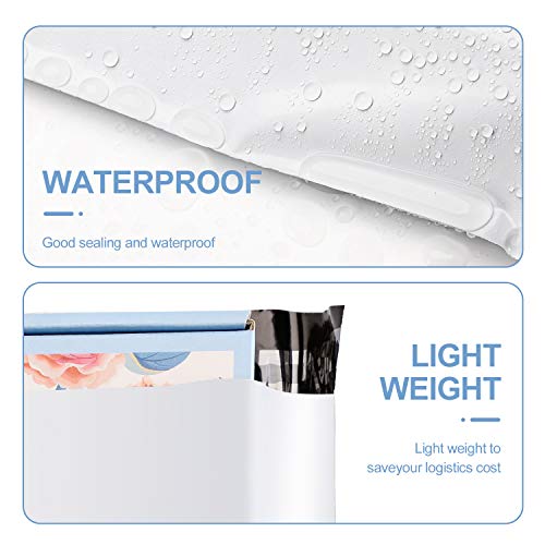 Metronic Small Poly Mailers 9x12 100pc Self Seal Shipping Bags for Clothing - color: White, size: 9x12 100PC