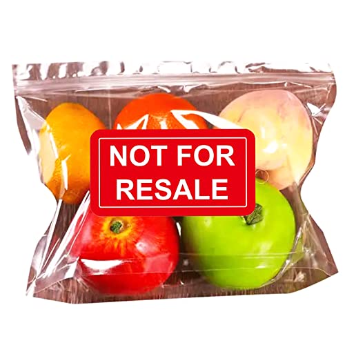 Not for Resale Stickers 1 x 2 Inch Not for Resale Labels for Inventory,Retail Store,Sample,Showcase Products 500 Pcs Per Roll Inventory Stickers (Pack of 2) - size: 1 x 2 Inch (Pack of 2)