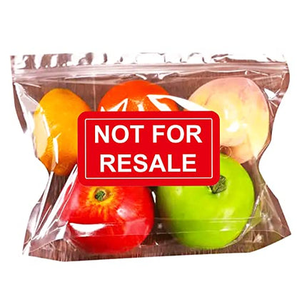 Not for Resale Stickers 1 x 2 Inch Not for Resale Labels for Inventory,Retail Store,Sample,Showcase Products 500 Pcs Per Roll Inventory Stickers (Pack of 2) - size: 1 x 2 Inch (Pack of 2)