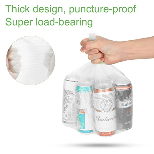 Biodegradable Trash bags 120PCS, Aievrgad 5L/1.2Gallon small Garbage bags/For Countertop Bin. Bin Liner/Trash/rubbish Bags, 100% Recycled,Tough, degradable, Compost Bags for Food/garden-white - style: White 1.3 Gallon