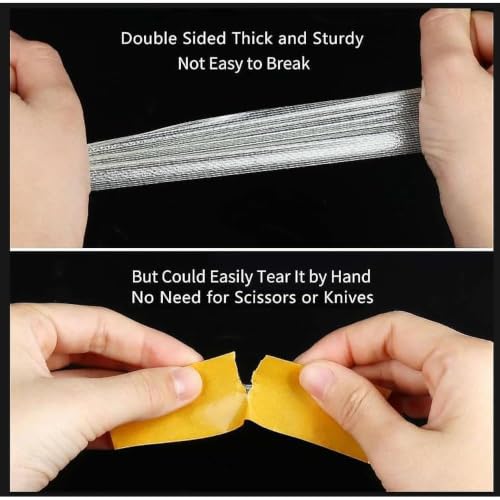 High Tack Double Sided Tape Heavy Duty Grid Mesh Magic,1.8" x 33FT - size: 1 Pack, 1.8" x 33FT
