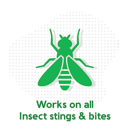 Sting-kill Anesthetic Swabs, Bee Sting & Bug Bite Relief, 10-Count