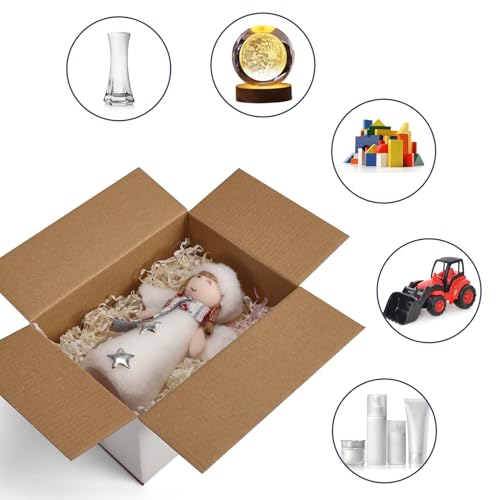 40 Pack Small Shipping Boxes 7x5x4 Inches - size: 7x5x4